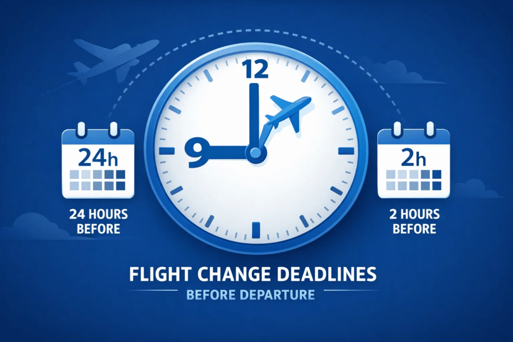 Timing Rules for Flight Changes - alaska airlines change flight